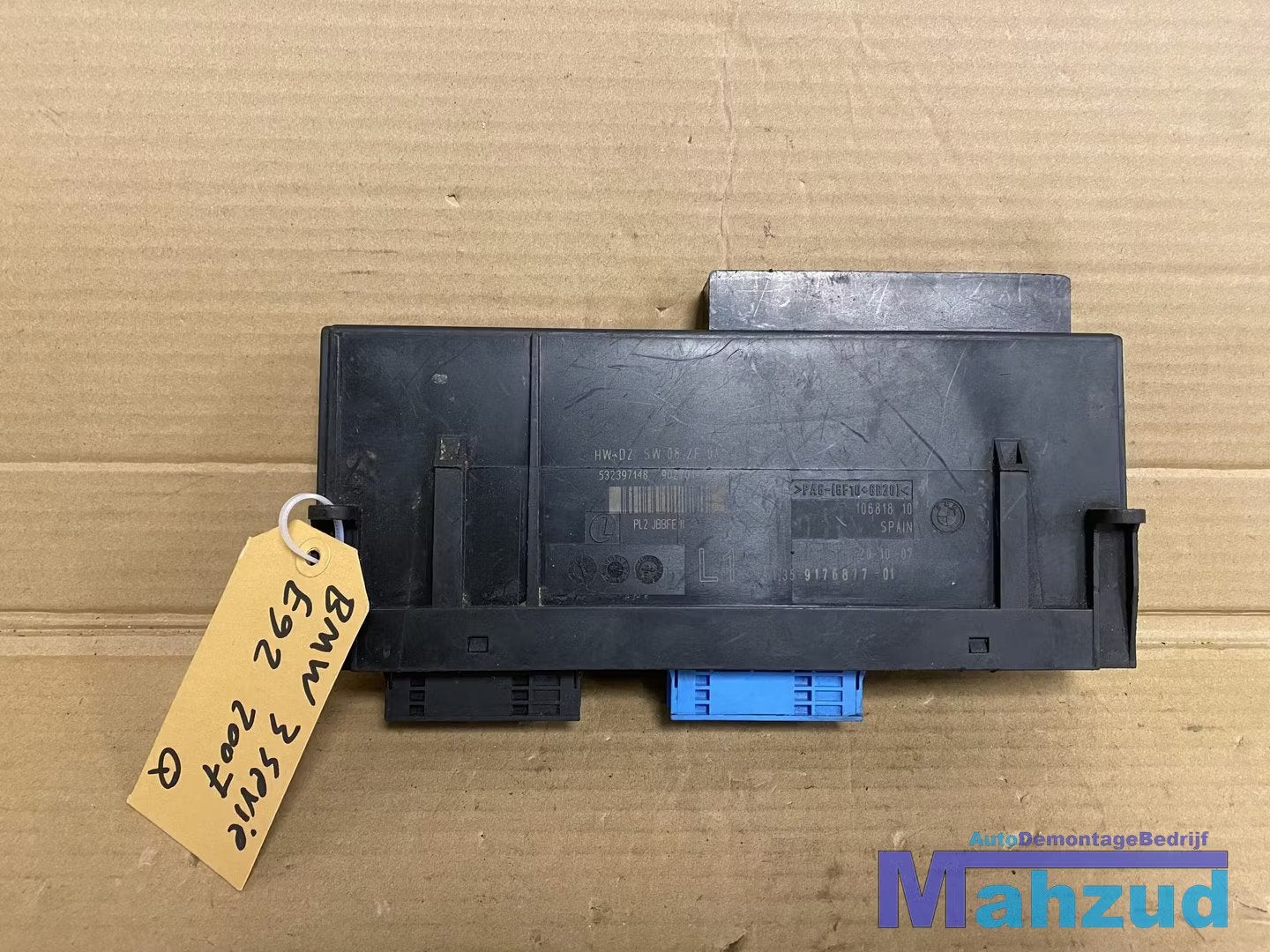 BMW 1 SERIE E87 E81 BCM Module 917687701 6135917687701, Petuelring 130
80788  Munich, DE, Gebruikt, Info@bmw.de, Ophalen of Verzenden