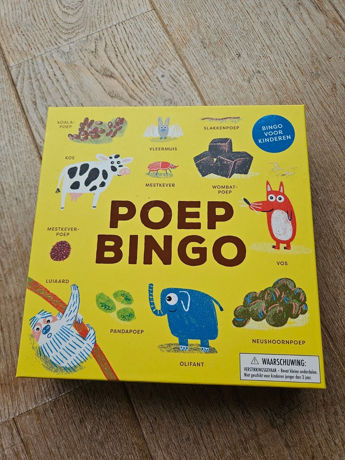 Poep Bingo - als nieuw, Vijf spelers of meer, Ophalen of Verzenden, Zo goed als nieuw, Magma voor Laurence King