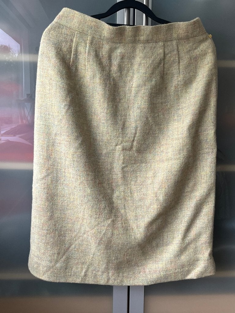 Rok wol/mohair Creation Mademoiselle maat 40, Kleding | Dames, Maat 38/40 (M), Meerkleurig, Ophalen of Verzenden, Onder de knie