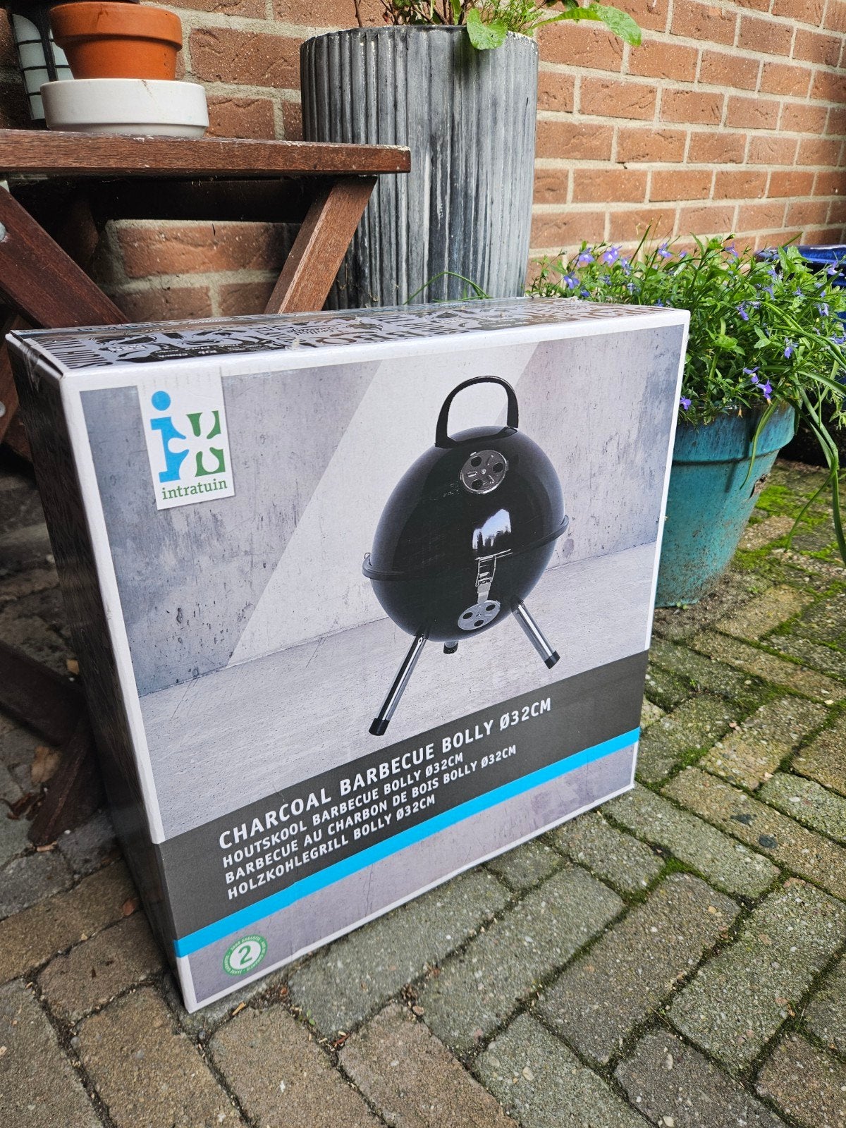 Houtskoolbarbecue NIEUW, Ophalen, Nieuw, Intratuin
