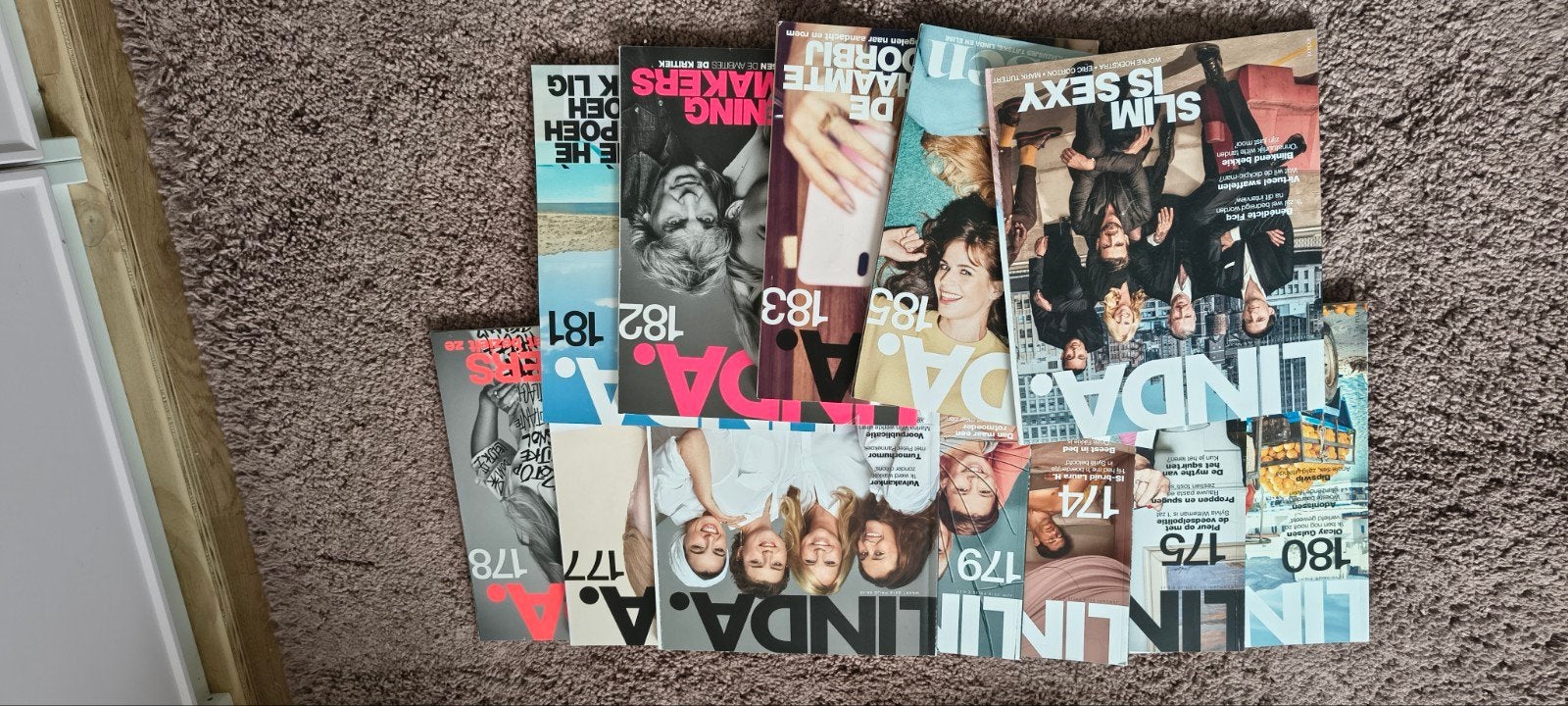 Linda magazine jaargang 2019 nr 174-185, Ophalen, Gelezen, Damesbladen