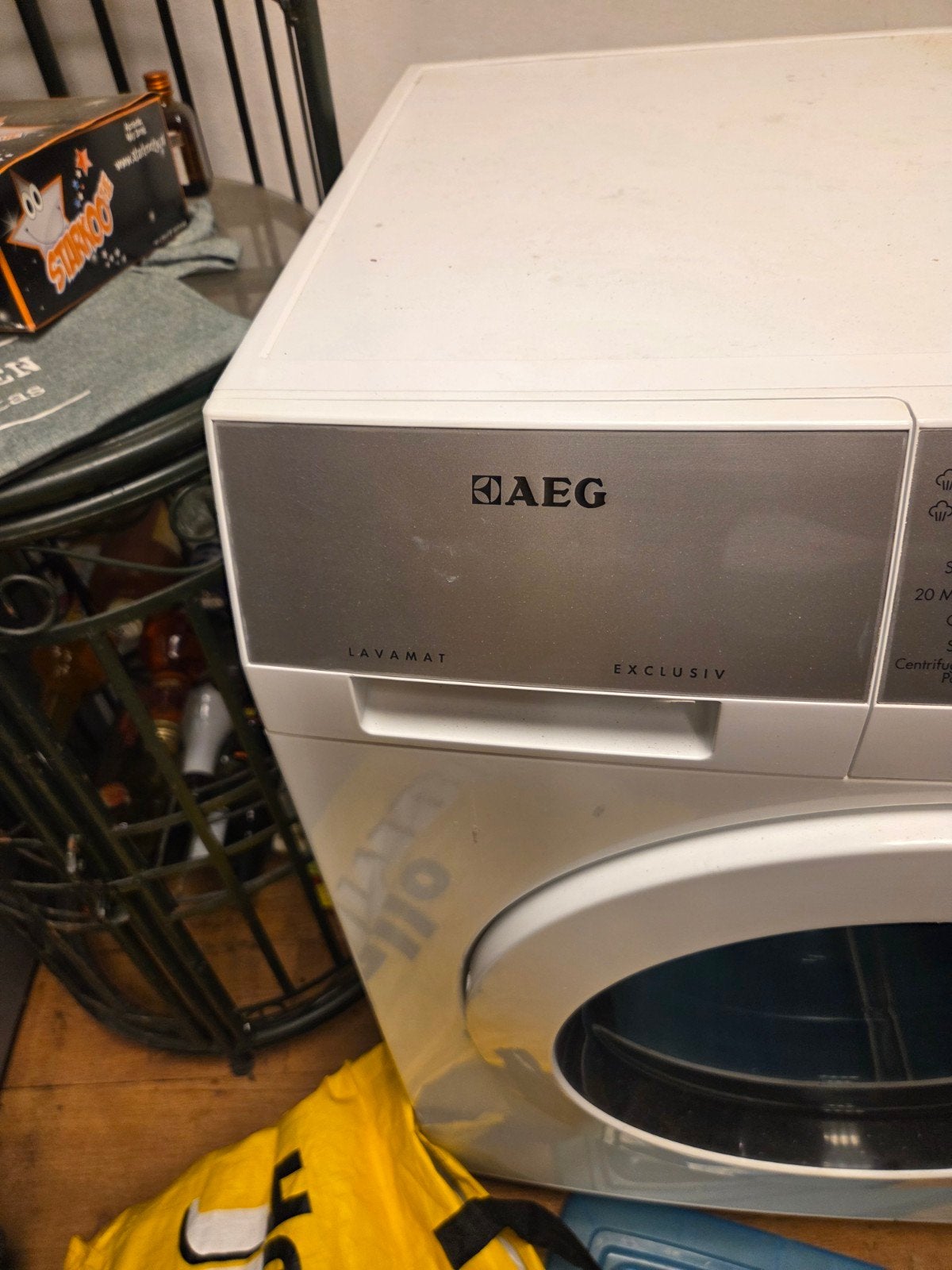 AEG Lavamat Exclusiv Wasmachine - Voorlader, Ophalen, Gebruikt, Voorlader, Kort programma