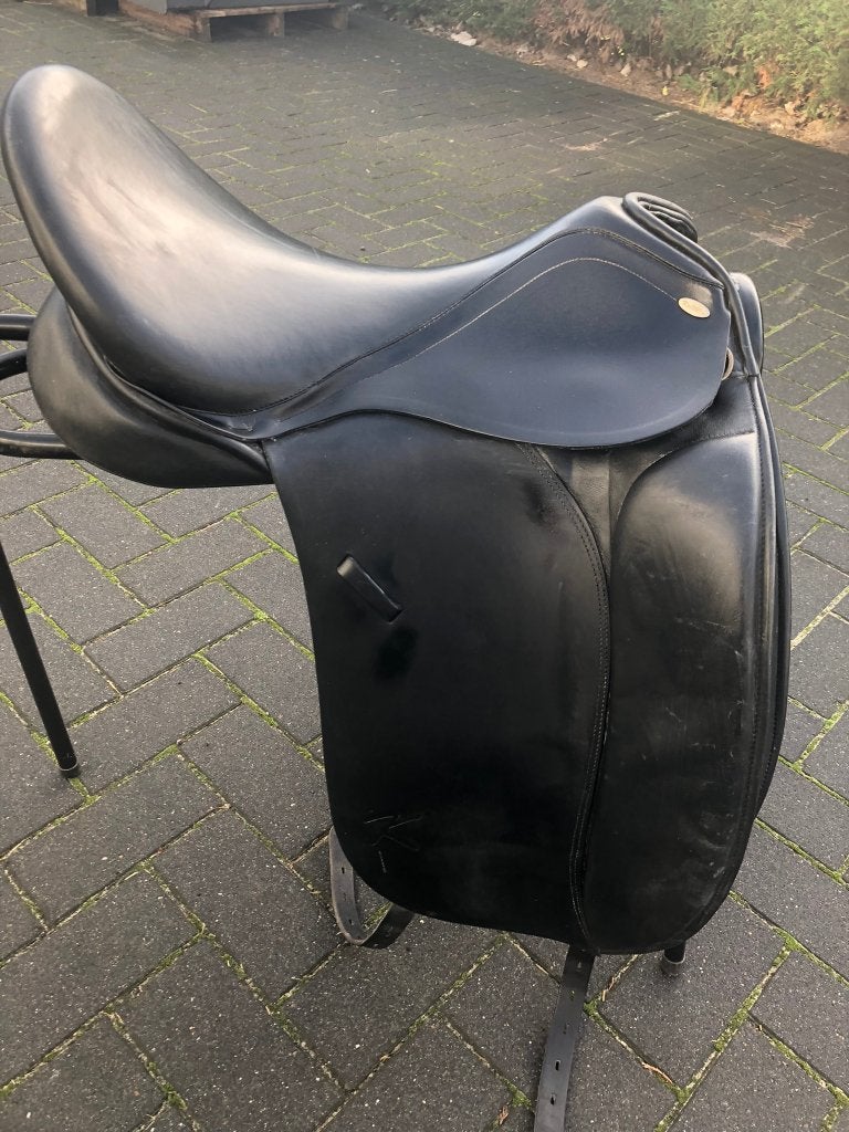 Dressuurzadel - Kentaur Penelopa 18 inch/fit 4, Gebruikt, Dressuur, Wijd, Kentaur