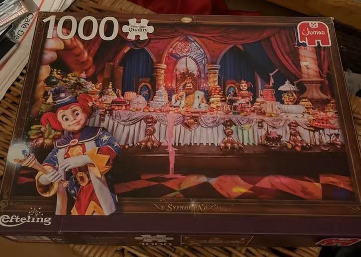 Efteling Symbolica / fata morgana Puzzel 1000 stukjes Jumbo, Ophalen of Verzenden, 500 t/m 1500 stukjes, Zo goed als nieuw
