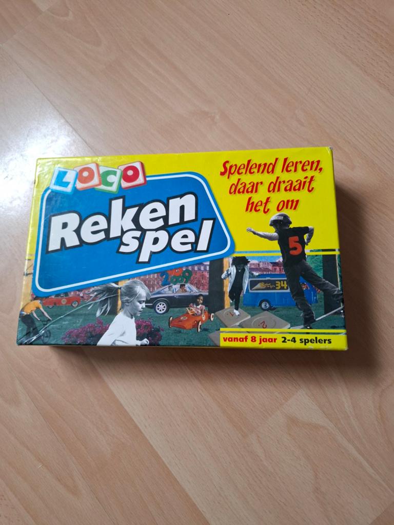 Loco rekenspel, Kinderen en Baby's, Speelgoed | Educatief en Creatief, Ophalen of Verzenden, Zo goed als nieuw