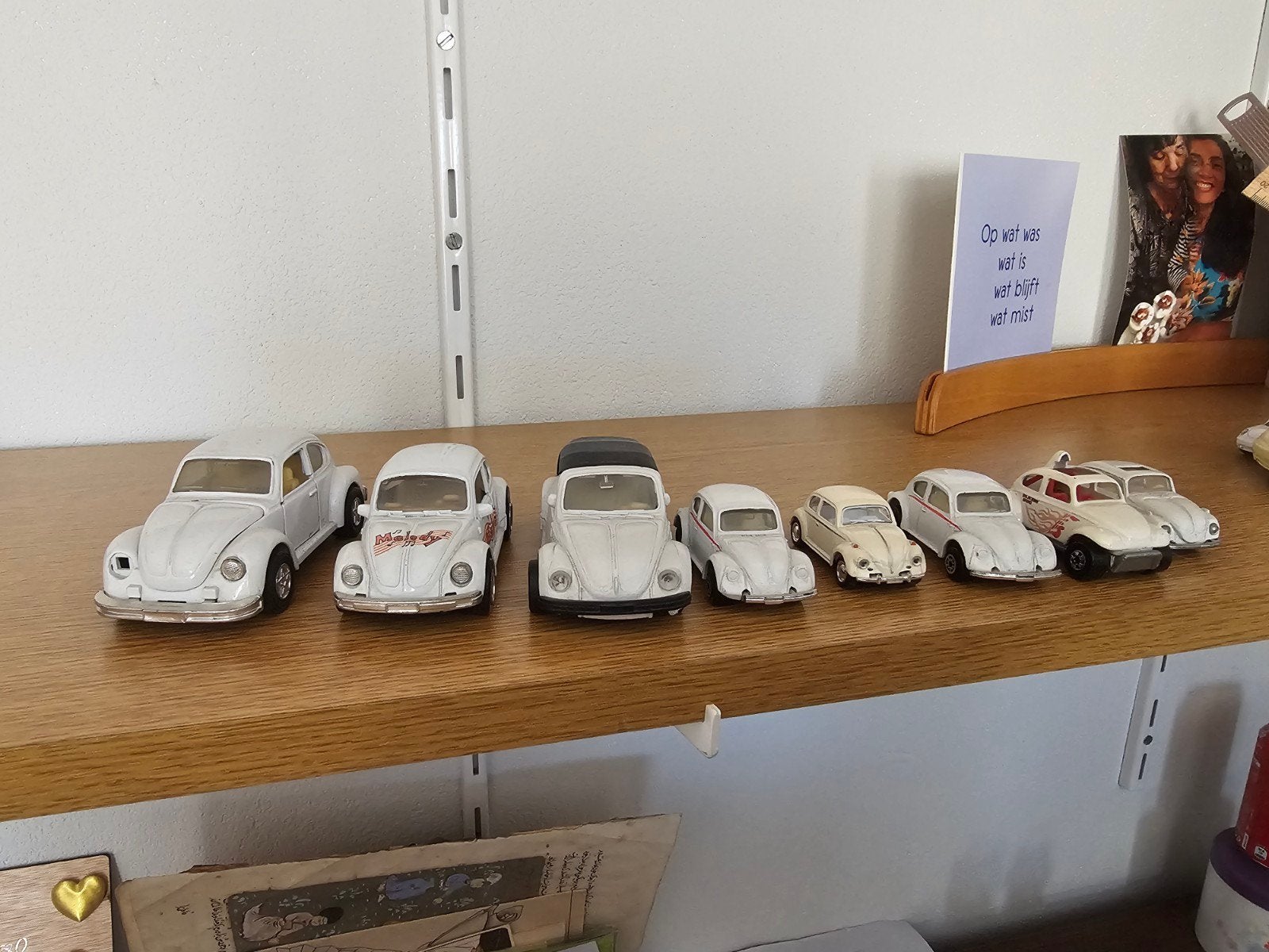 Verzameling van 8 Volkswagen Kever modelauto's, Ophalen of Verzenden, Gebruikt, Overige typen