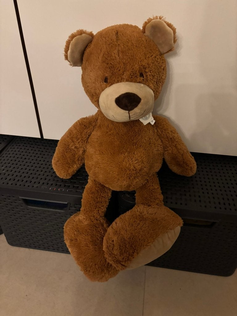 Happy horse xl bruine teddybeer nieuw met kaartje!, Ophalen of Verzenden, Zo goed als nieuw, Wasbaar, Middelgroot (20 tot 80 cm)