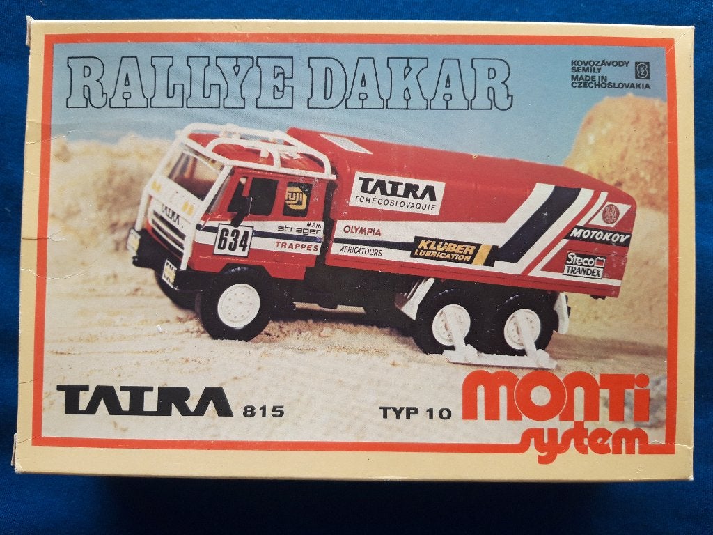 Tatra T615 , Paris - Dakar bouwdoos plastic Monti System, Ophalen of Verzenden, Nieuw, Bus of Vrachtwagen, Overige merken