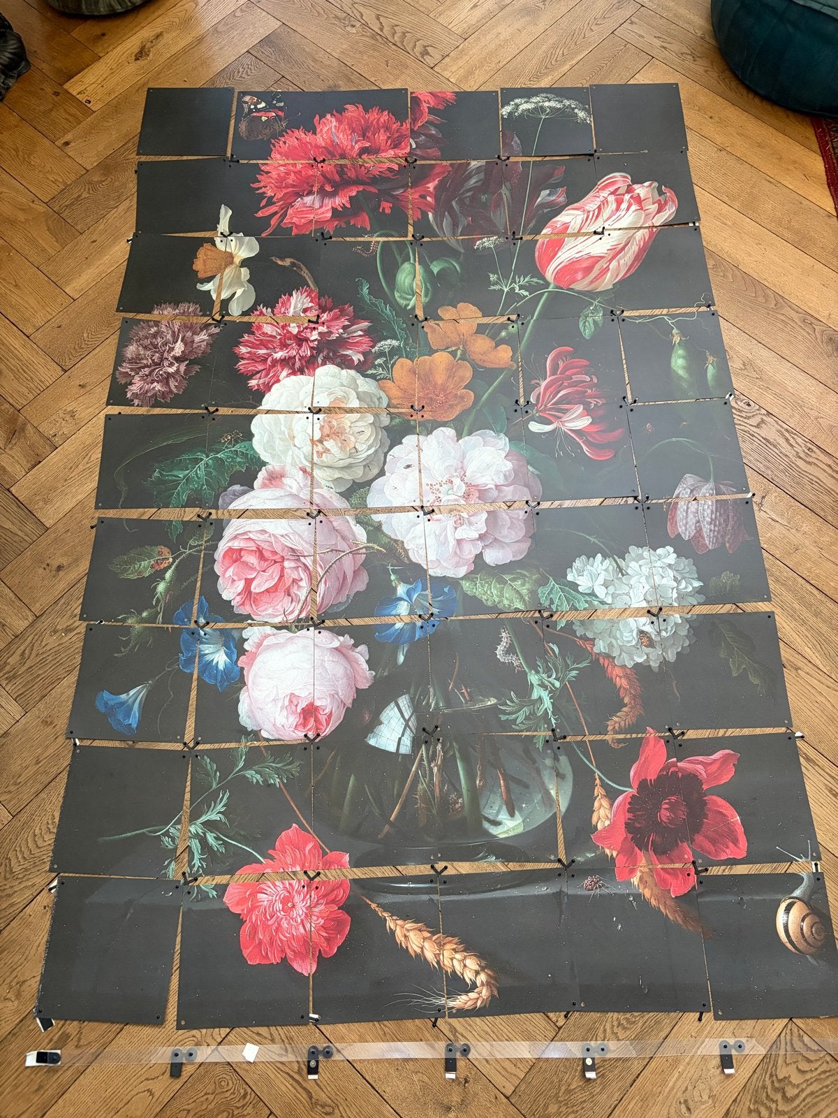 Ixxi Stilleven met bloemen Rijksmuseum 120x160cm, Huis en Inrichting, Meerkleurig, Klassiek, Ophalen of Verzenden, Zo goed als nieuw