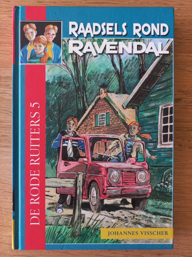 Raadsels rond Ravendal, De Rode Ruiters-5, J. Visscher, ZGAN, Boeken, Ophalen of Verzenden, Zo goed als nieuw