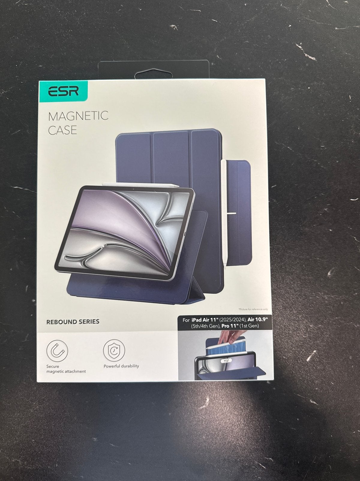 ESR Rebound Magnetic Case voor iPad Air 11" / Pro 11", Kunststof, IPhone 11 Pro, ESR, Blauw