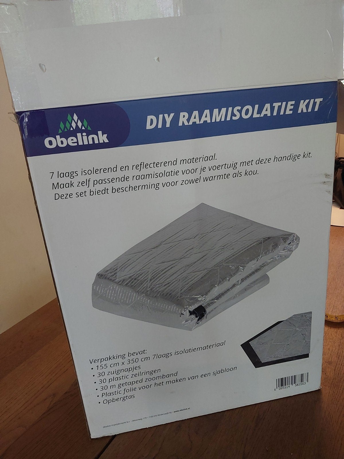 DIY isolatiekit voor camper ramen van Obelink, Ophalen of Verzenden, Gebruikt