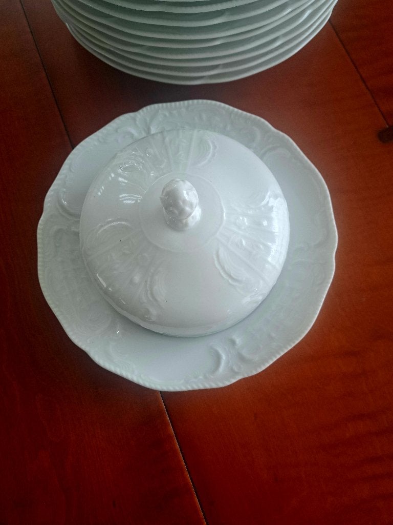 Rosenthal Sanssouci weiss botervloot als nieuw, Ophalen of Verzenden