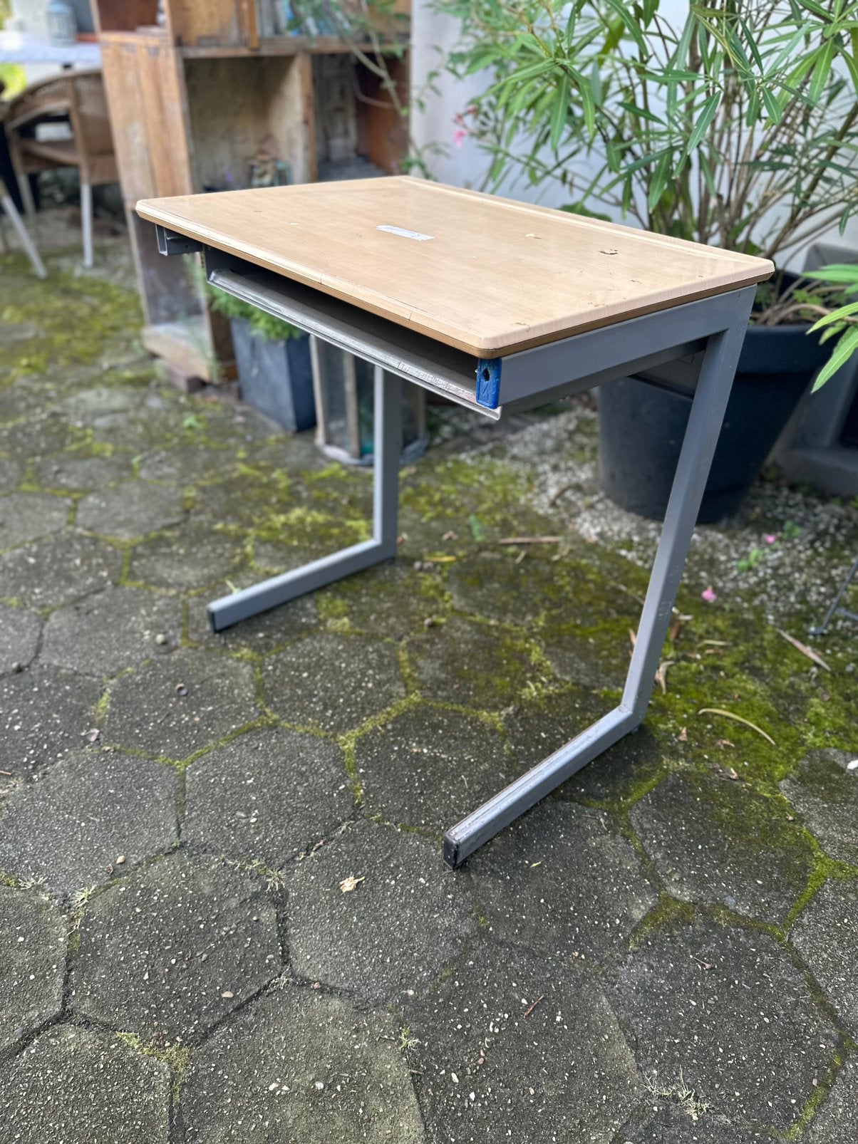 Schooltafel, Ophalen, Gebruikt