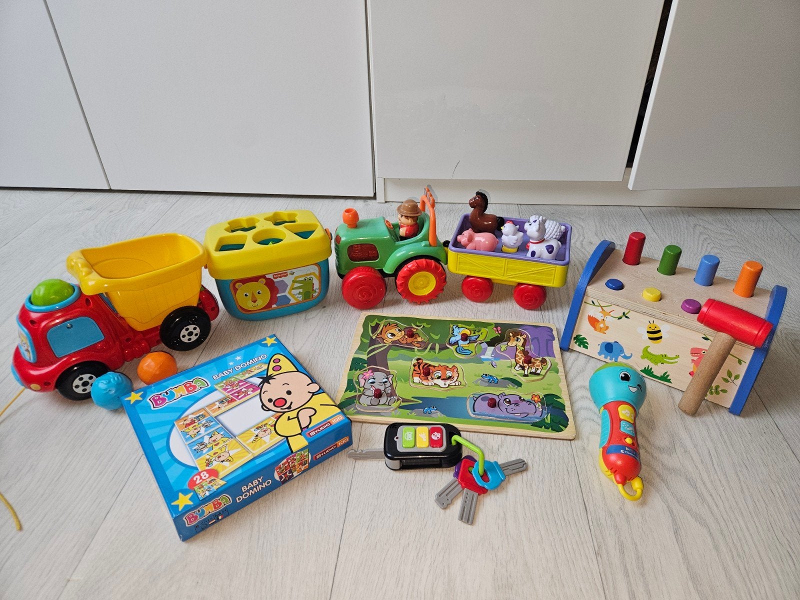 Baby speelgoed, Ophalen of Verzenden, Zo goed als nieuw, Speelset