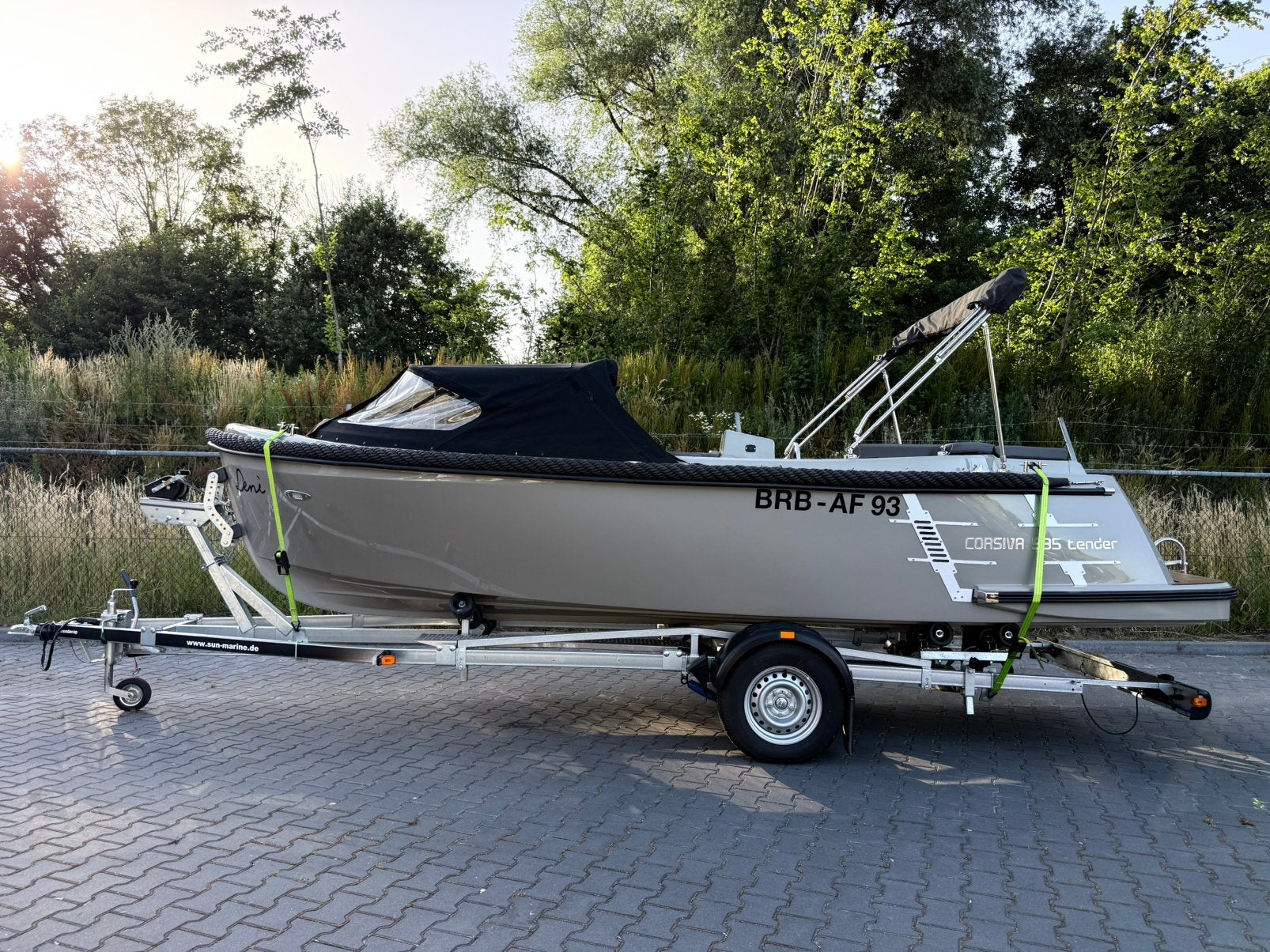 Corsiva 595 sloep 50 PK SUZUKI 26vaaruren BJ23 veel extra’s, Ophalen, Overige merken, Zo goed als nieuw, Buitenboordmotor