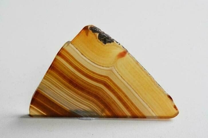 Agaat schijfje uit Urugay (A.094), Ophalen of Verzenden, Mineraal