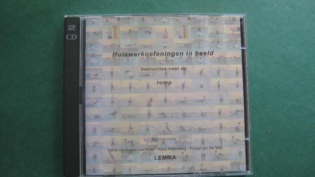 2 DVD fysio huiswerkoefeningen in beeld, Vanaf 16 jaar, Ophalen of Verzenden, Zo goed als nieuw