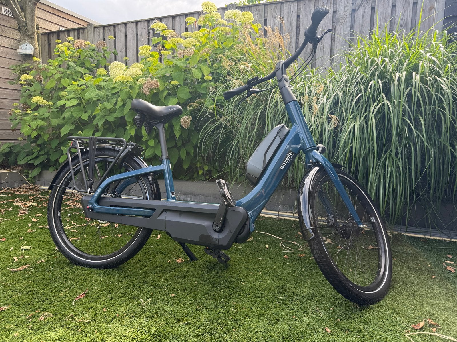 Gazelle Easyflow C7 lage instap elektrische fiets, Ophalen, Zo goed als nieuw, Minder dan 47 cm, 50 km per accu of meer