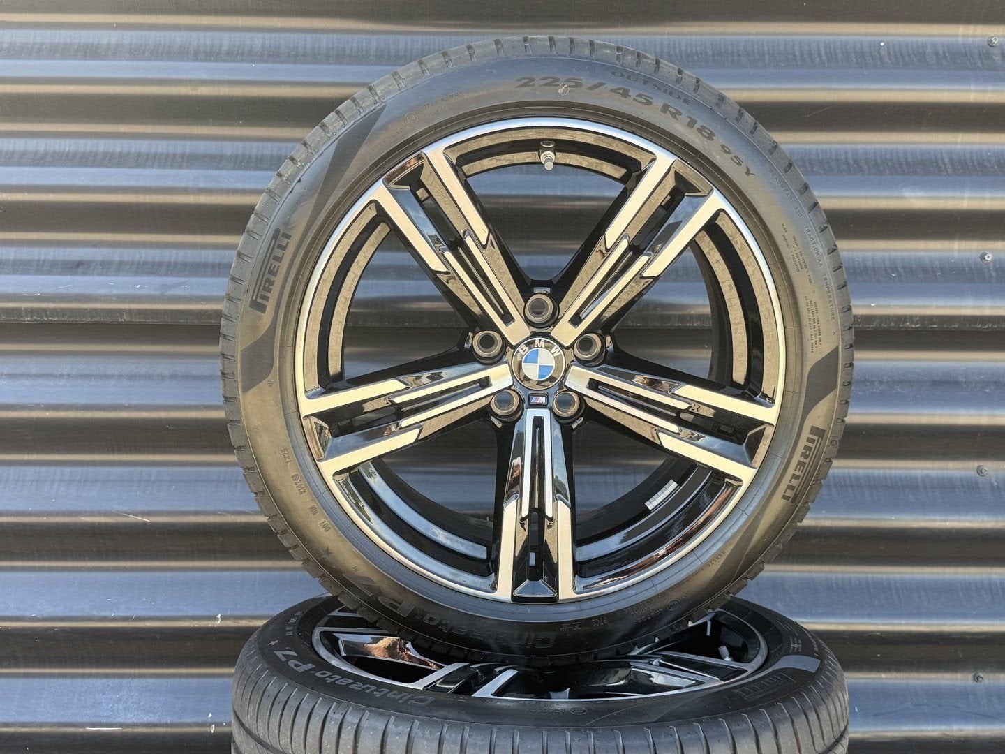 NWE 18” Orig BMW G20 G26 G21 Styling 848M  velgen banden, Gebruikt, -, -, Banden en Velgen