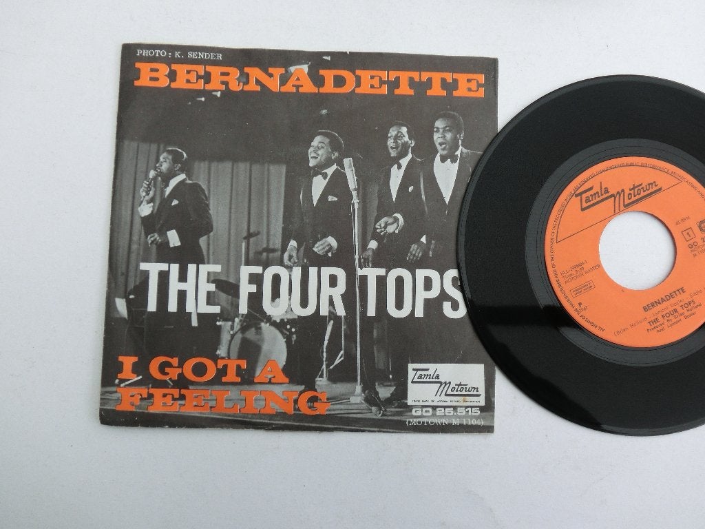 The Four Tops Bernadette, 7 inch, Single, Ophalen of Verzenden, Zo goed als nieuw