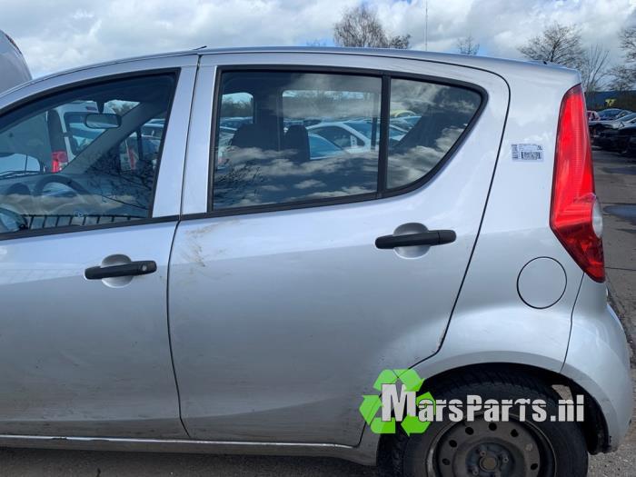 Portier 4Deurs links-achter van een Opel Agila (GBZ), Gebruikt, -, Deur, -