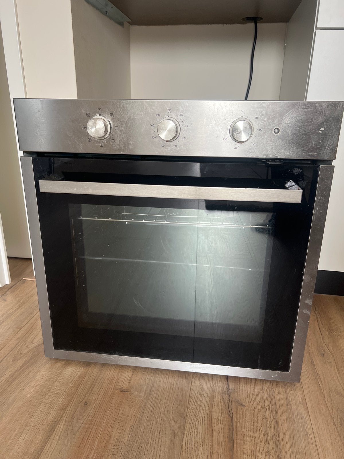 Inbouw oven - Gebruikt maar werkt perfect, Ophalen, Oven, Inbouw, 55 tot 60 cm