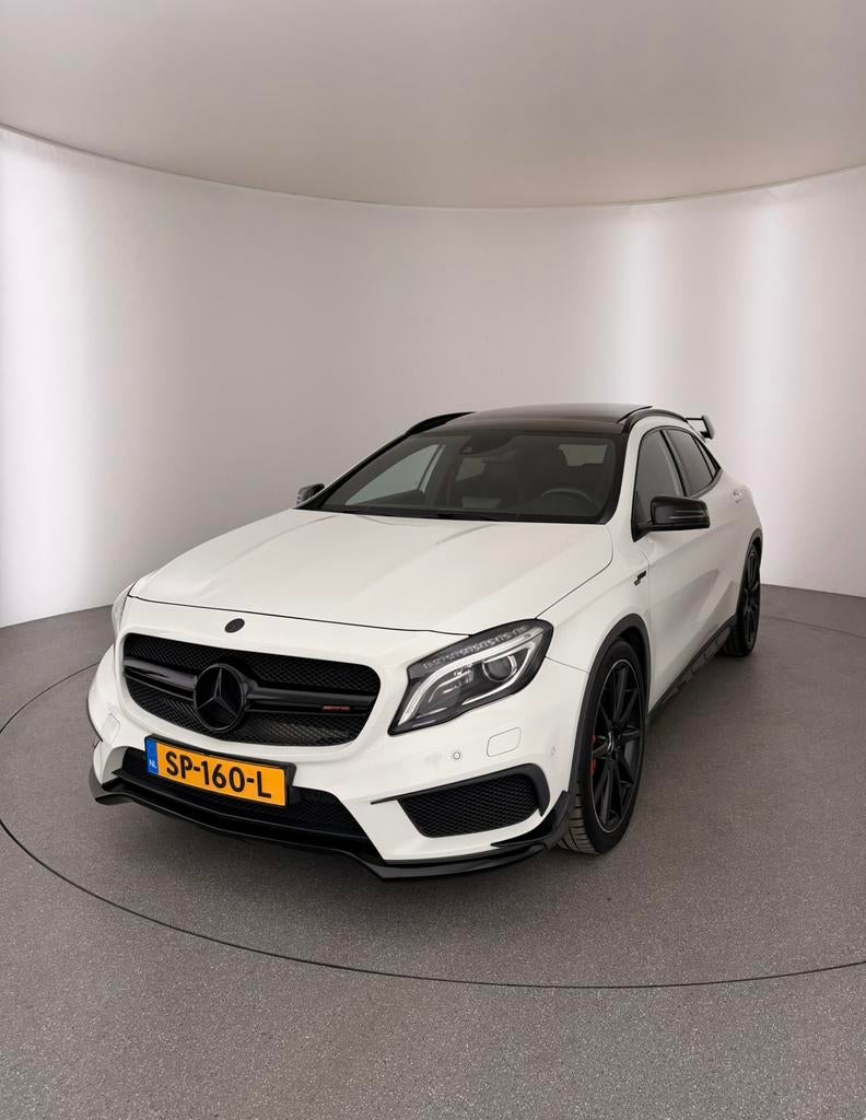 Mercedes-Benz GLA AMG 45 4MATIC | Pano | AMG Styling, Auto's, Automaat, Zwart, 4 cilinders, 360 pk