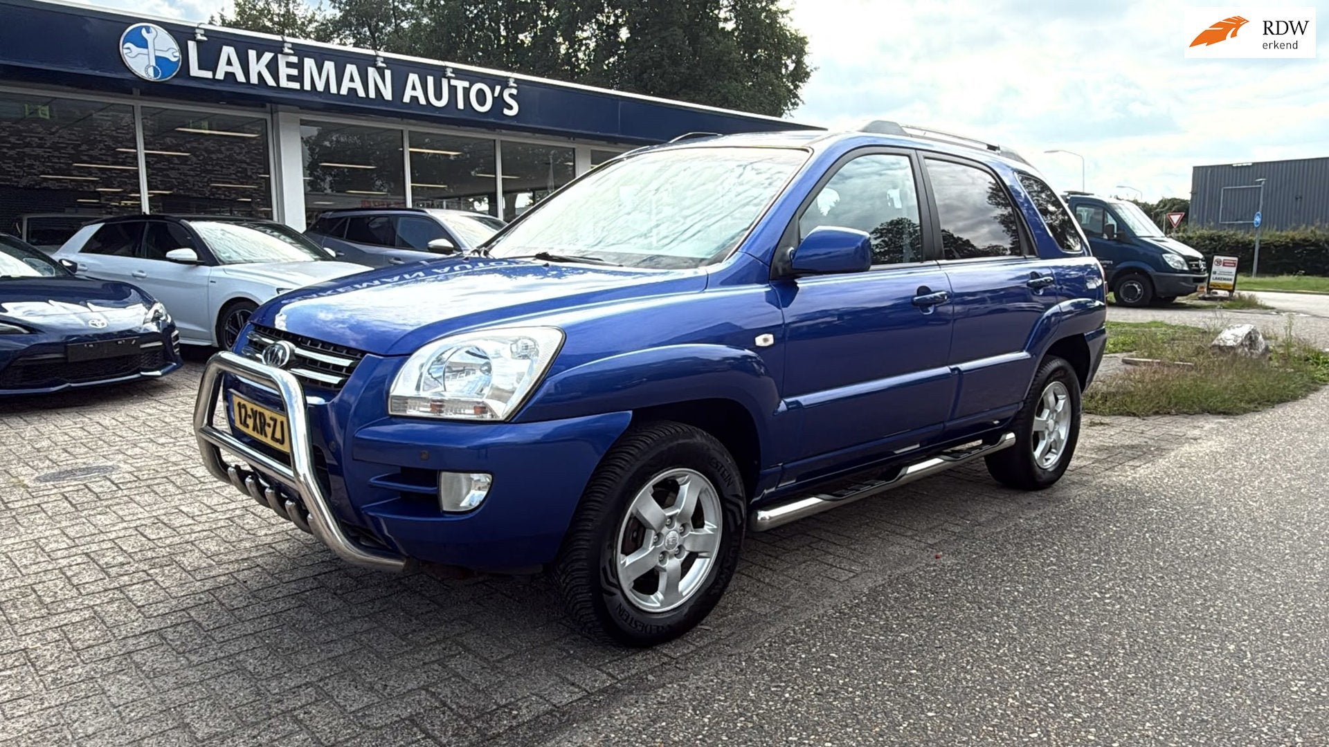 Kia Sportage 2.0 CVVT Comfort Blueline Airco Bullbars Huurko, 1442 kg, Gebruikt, 142 pk, 4 cilinders