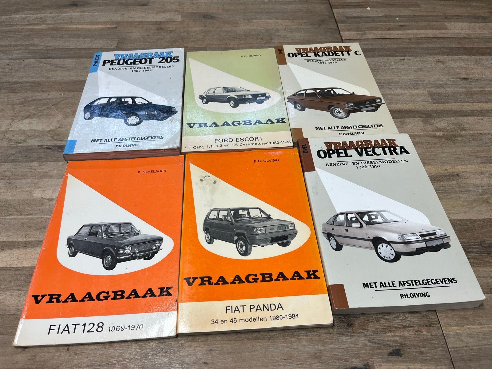 Set van 6 Vraagbaak auto onderhoudsboeken, Ophalen of Verzenden