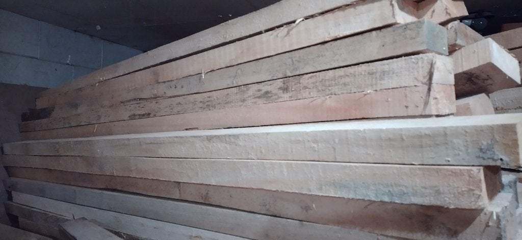 Bouwhout constructiehout balken kopmaat ongeveer 45 x 90 mm, Ophalen of Verzenden, Zo goed als nieuw, 250 cm of meer, Balken