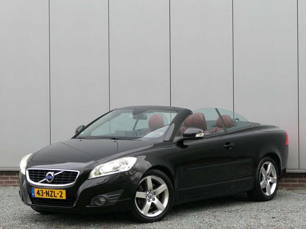 Volvo C70 Convertible 2.4i AUT Summum Navi / Leer / Stoelver, Auto's, Automaat, C70, Cabriolet, 4 stoelen