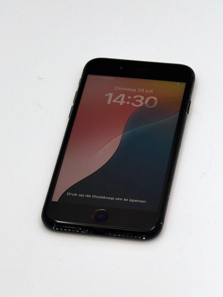 Zeer Nette iPhone SE 2020 Black 64GB, met 100% batterij!, Telecommunicatie, Mobiele telefoons | Apple iPhone, Gebruikt, Apple