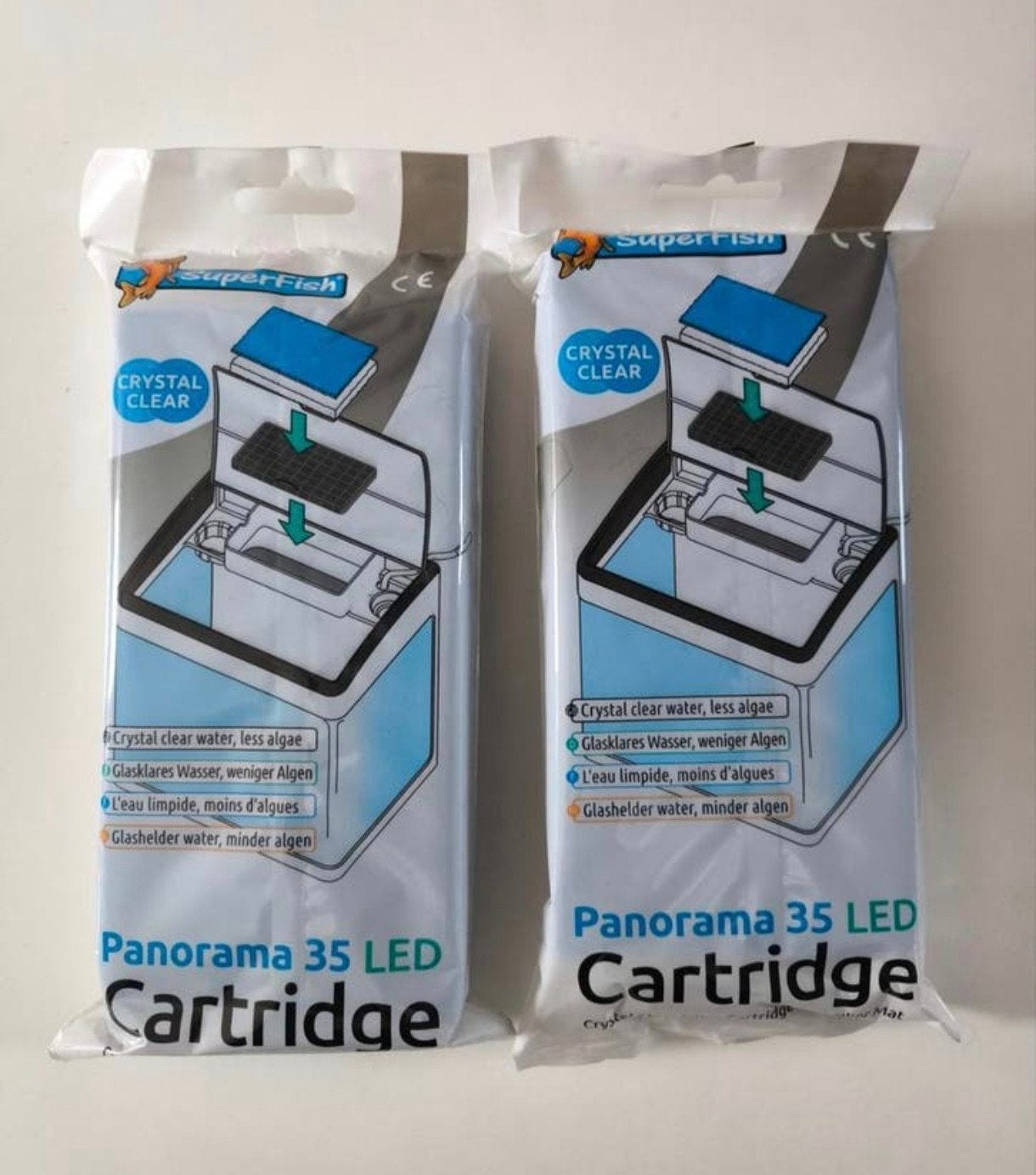 2 x Superfish 35 filter cartridges, Ophalen of Verzenden, Nieuw