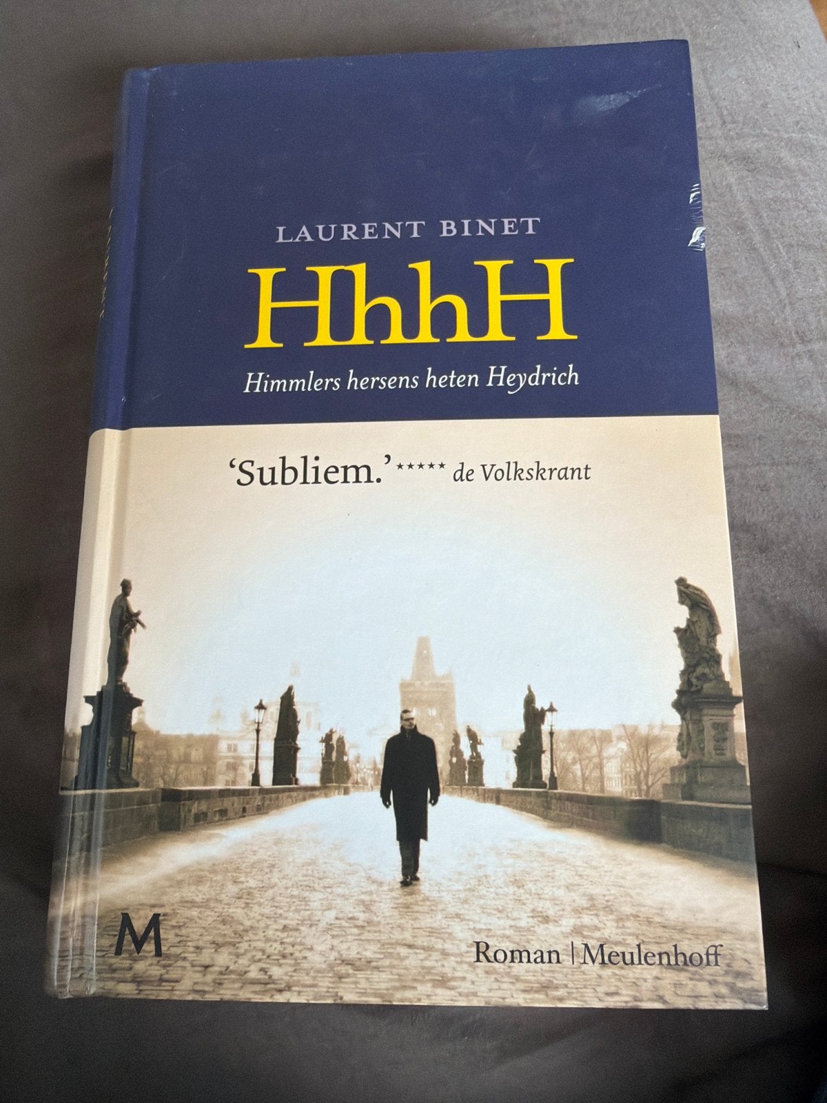 NK.   Laurent Binet - HhhH, Boeken, Ophalen of Verzenden, Zo goed als nieuw, Laurent Binet