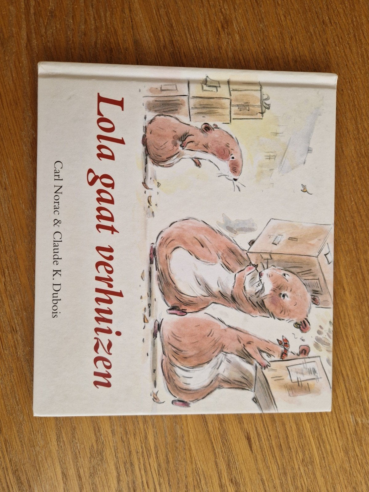 Lola gaat verhuizen - Prentenboek, Ophalen of Verzenden, Fictie algemeen