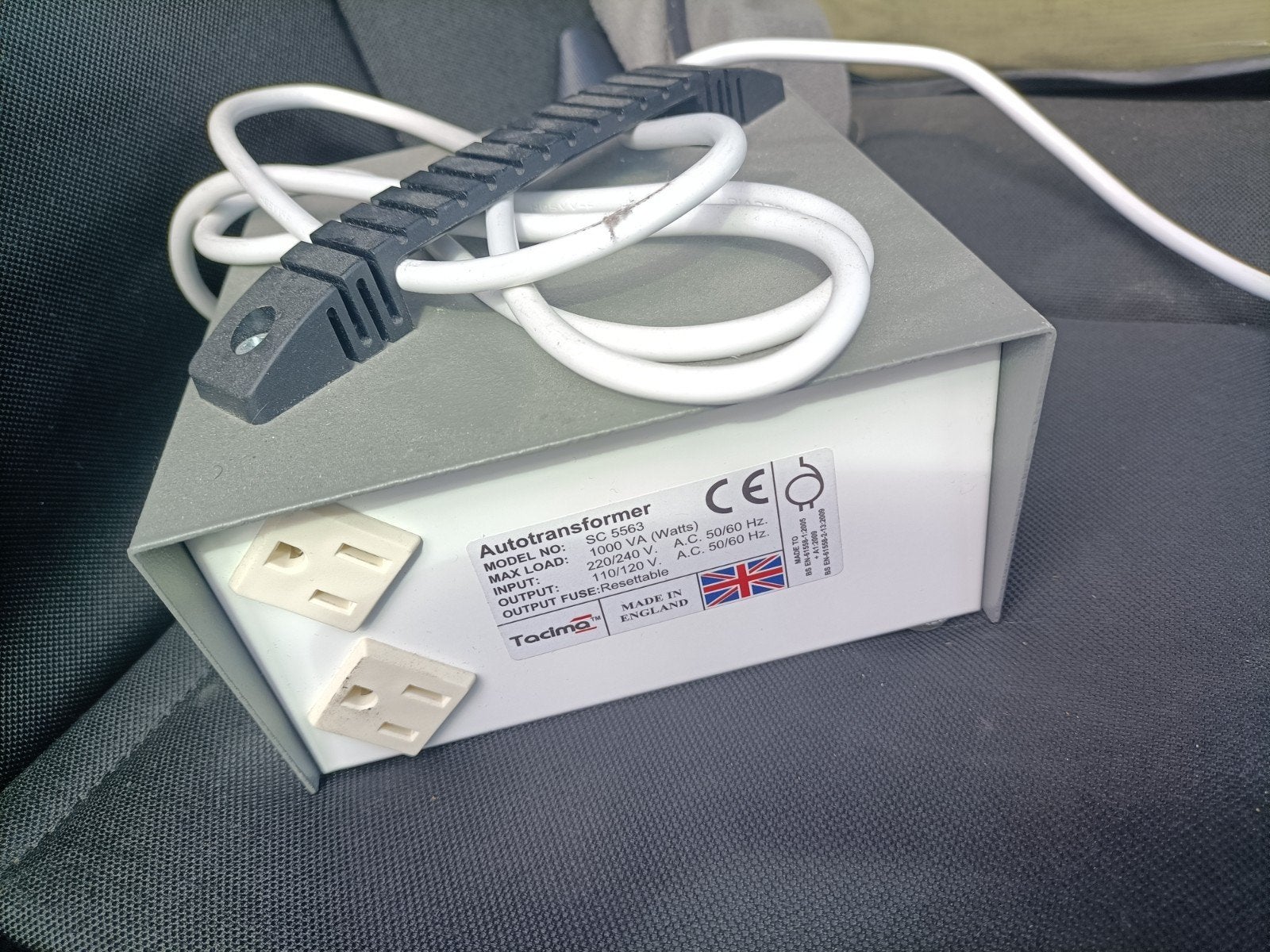 Tacima Autotransformator SC 5563 - 1000W, Ophalen of Verzenden, Gebruikt