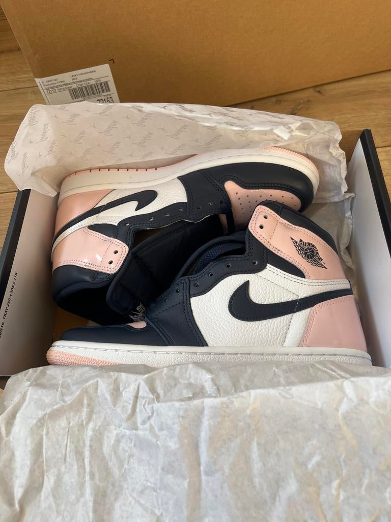 Jordan 1 high W atmosphere bubblegum, Verzenden, Nieuw, Roze, Sneakers of Gympen