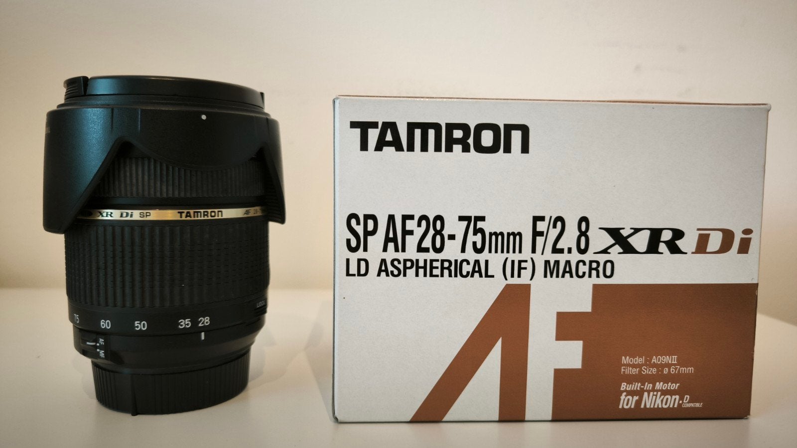 Tamron SP AF 28-75mm F/2.8 Nikon f-mount, Audio, Tv en Foto, Fotografie | Lenzen en Objectieven, Gebruikt, Macrofunctie, Ophalen of Verzenden