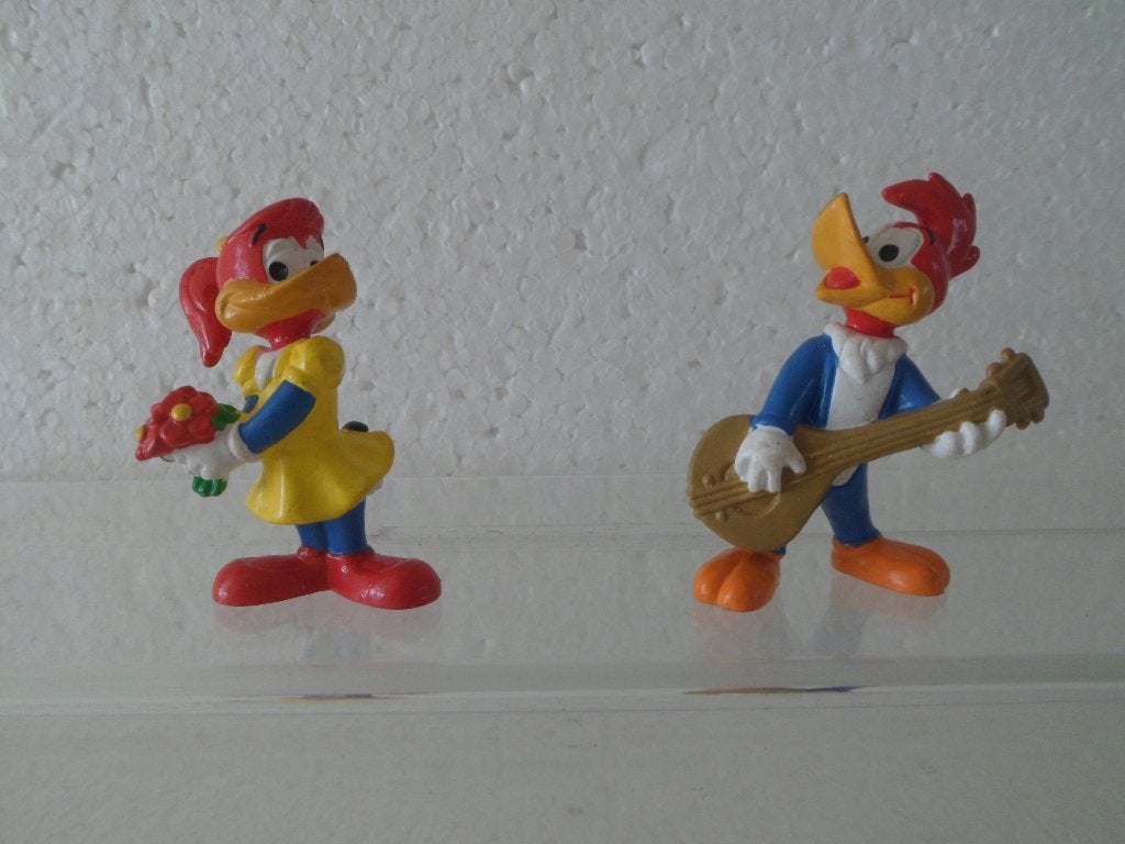 Woody Woodpekker poppetjes, Ophalen of Verzenden, Zo goed als nieuw
