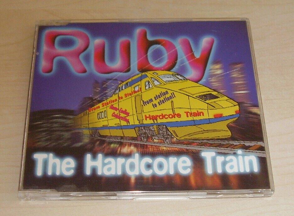 Ruby - The Hardcore Train CD Single 1997 4trk, Cd's en Dvd's, Cd Singles, Gebruikt, Pop, Ophalen of Verzenden