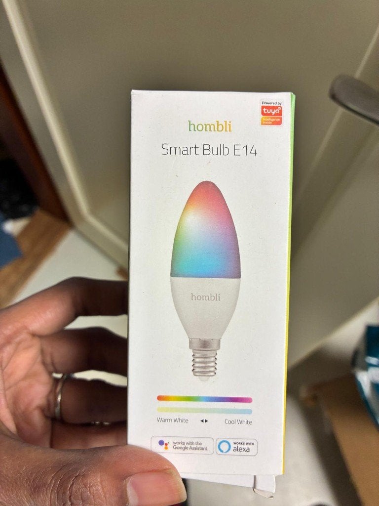 smart bulb hombli E14 RGB, Ophalen, Led-lamp, Meerkleurig, E14 (klein)
