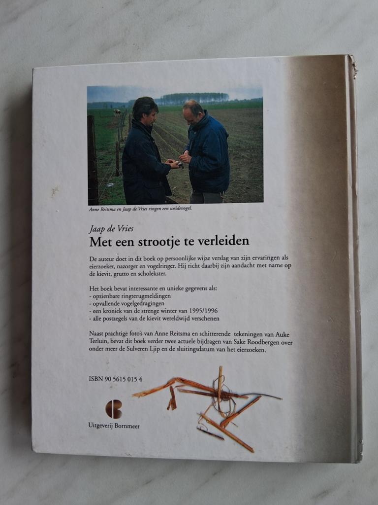 Met een strootje te verleiden door Jaap de Vries, Boeken, Jaap de Vries, Ophalen of Verzenden, Zo goed als nieuw, Vogels