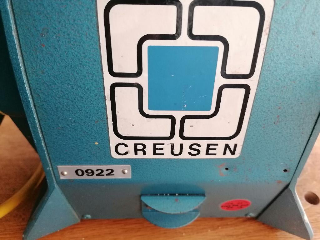 Creusen DS 1200 T Prof. Slijpmachine, Doe-het-zelf en Verbouw, Ophalen, Zo goed als nieuw, Minder dan 700 watt, Werkbankslijpmachine