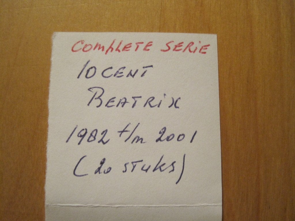 Set 10 cent Beatrix Nederland, Verzenden, Koningin Beatrix, 10 cent, Setje