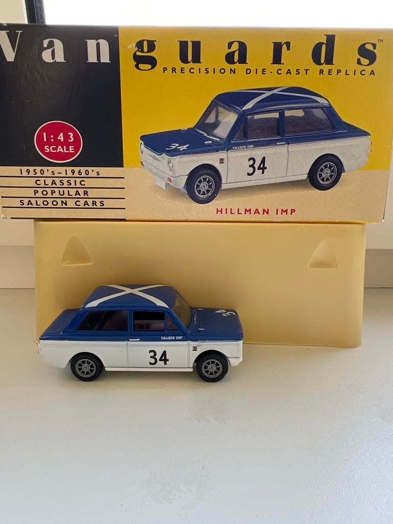 Corgi Toys Vanguards VA 26003 Fraser Racing Hillman Imp, Verzenden, Zo goed als nieuw, Auto, Corgi