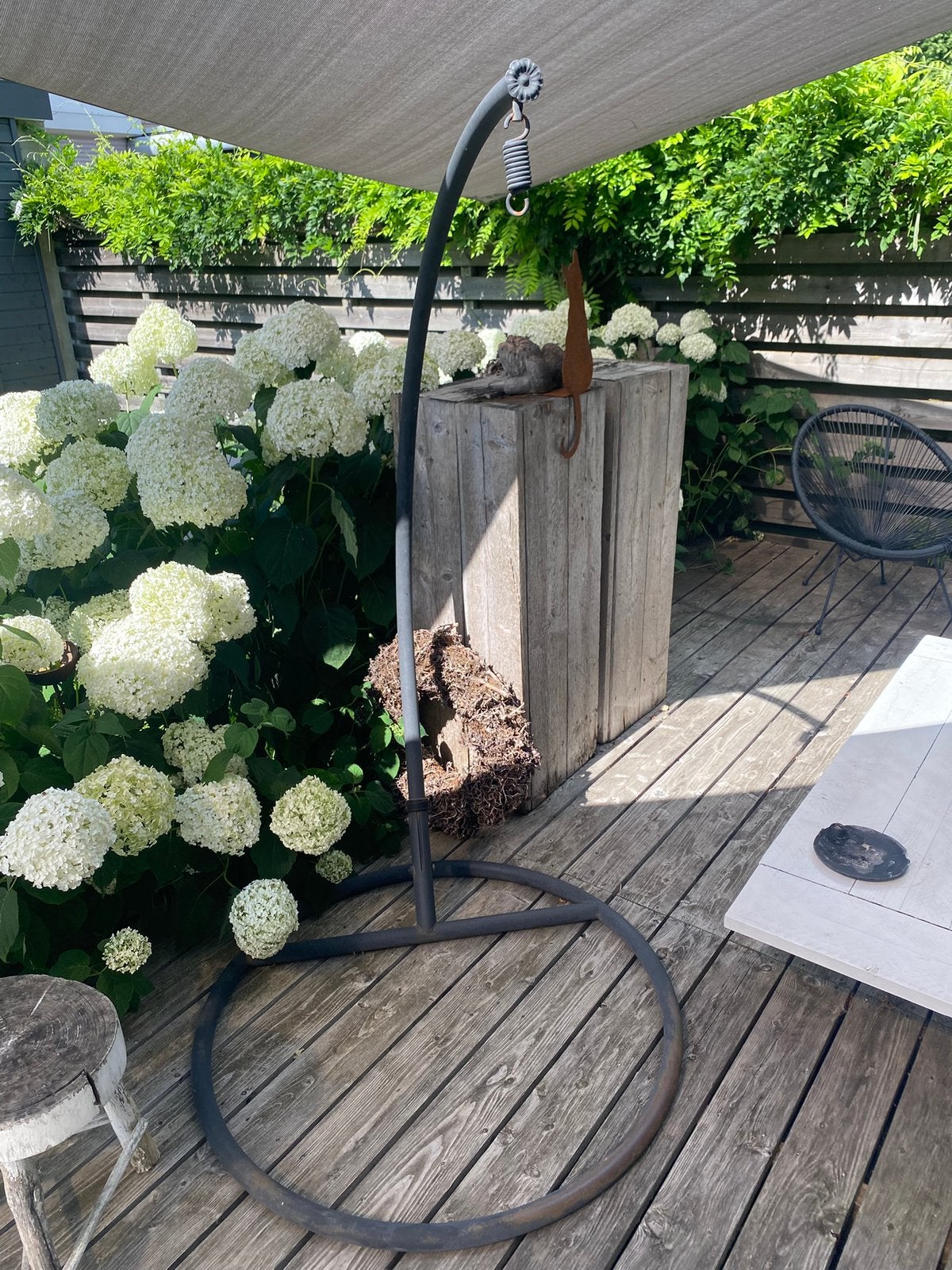 Hangstoel standaard, Ophalen, Zo goed als nieuw