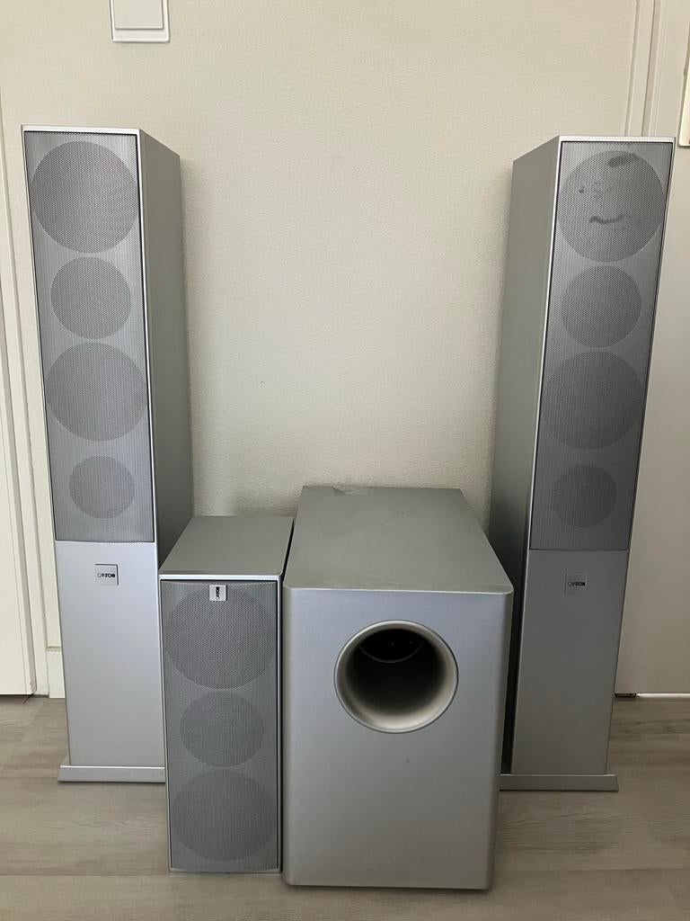 Complete Canton speakerset met subwoofer en centerspeaker