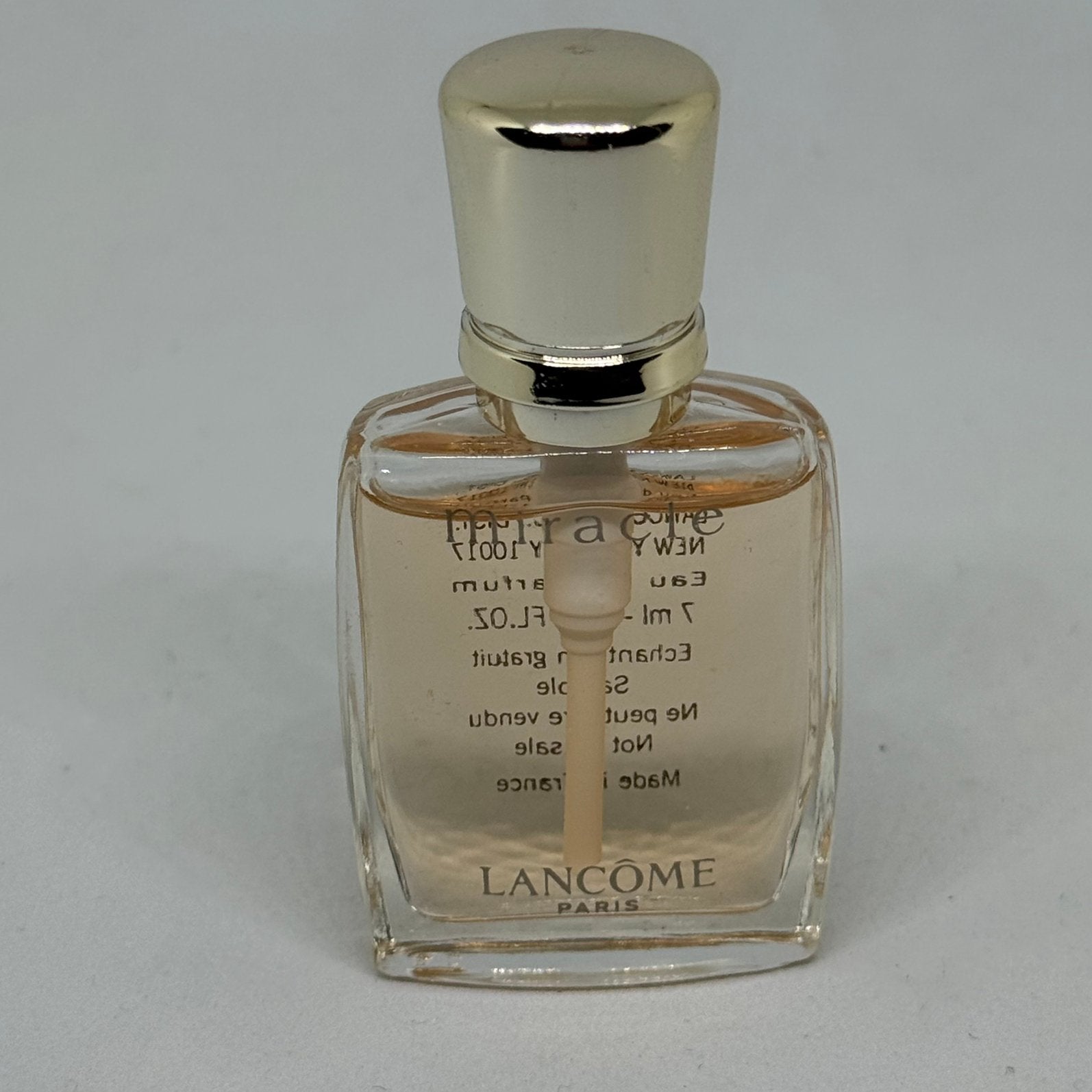 Parfum miniatuur Miracle Lancome spray vol, Verzenden, Nieuw, Miniatuur, Gevuld