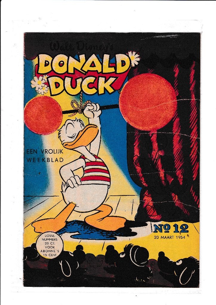 Donald Duck 1954 - No. 12, Eén stripboek, Verzenden